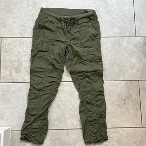 Army green sz large capris from Dillards
